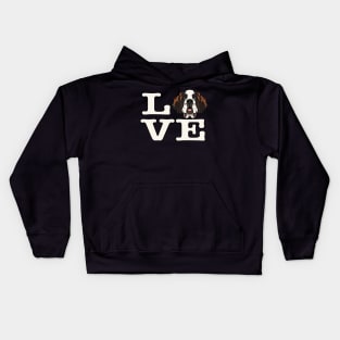 Love Saint Bernard Kids Hoodie